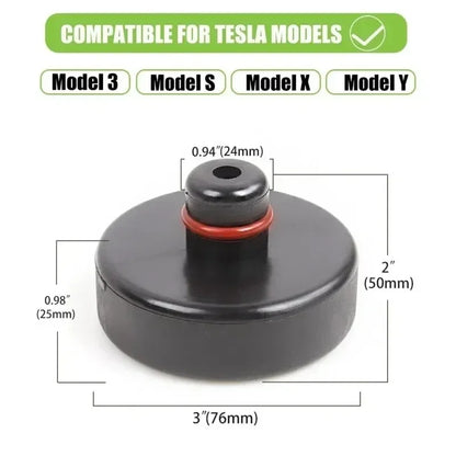 Silicone Jack Pad Point Adapter For Tesla