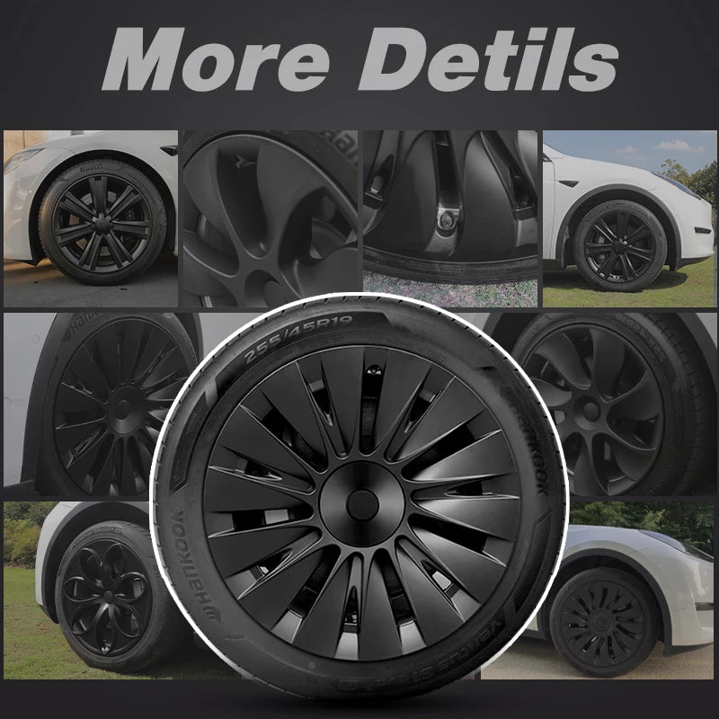 4PCS Design for TESLA Model Y Vehicle Full Coverage Blade Wheel