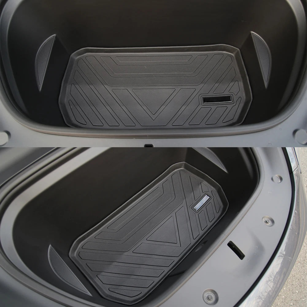 TPE Pad Front Rear Mat For Tesla