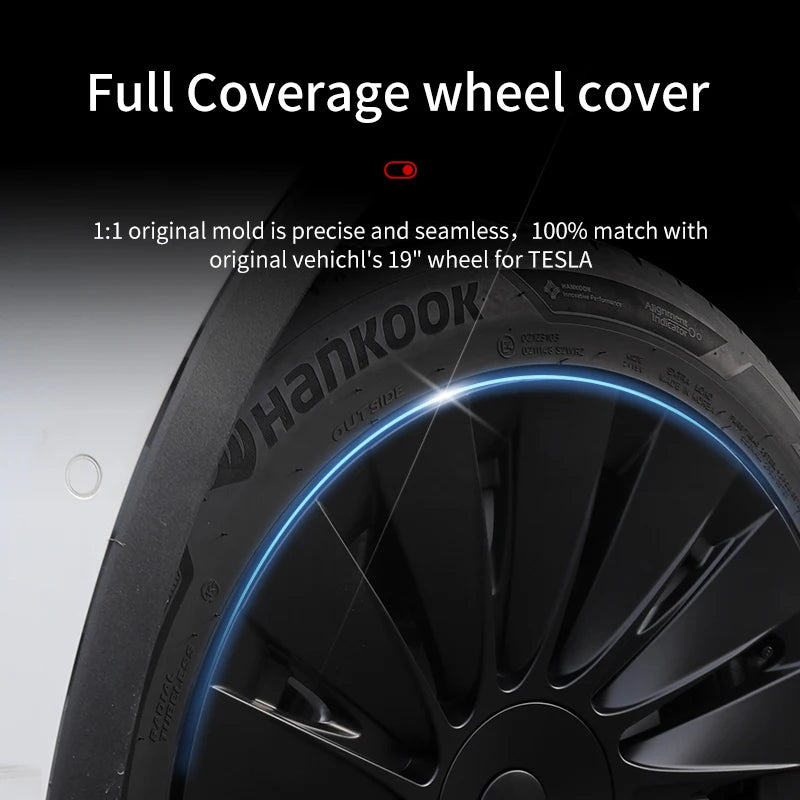 4PCS Design for TESLA Model Y Vehicle Full Coverage Blade Wheel